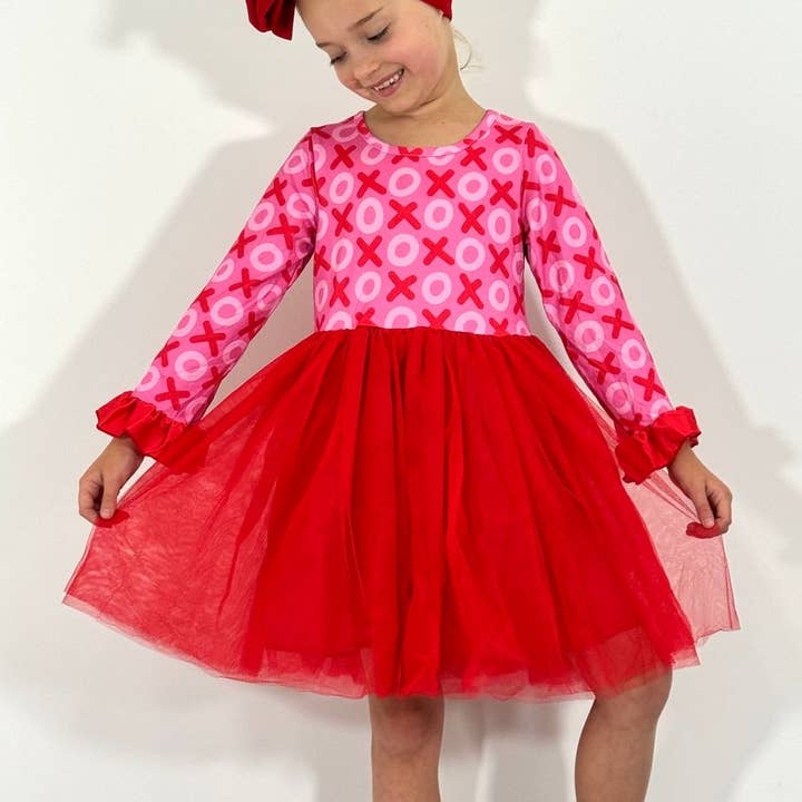 Clover Cottage - Wholesale Dress - Kids - XOXO Tutu Girls Dress