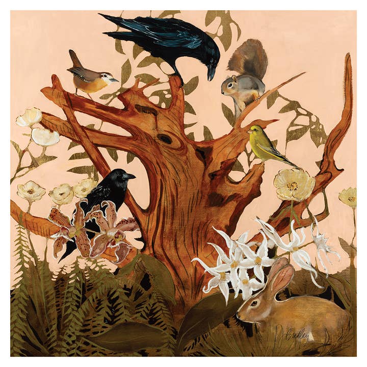 The Gathering (Papier) voor wholesale door Joseph Bradley Studio