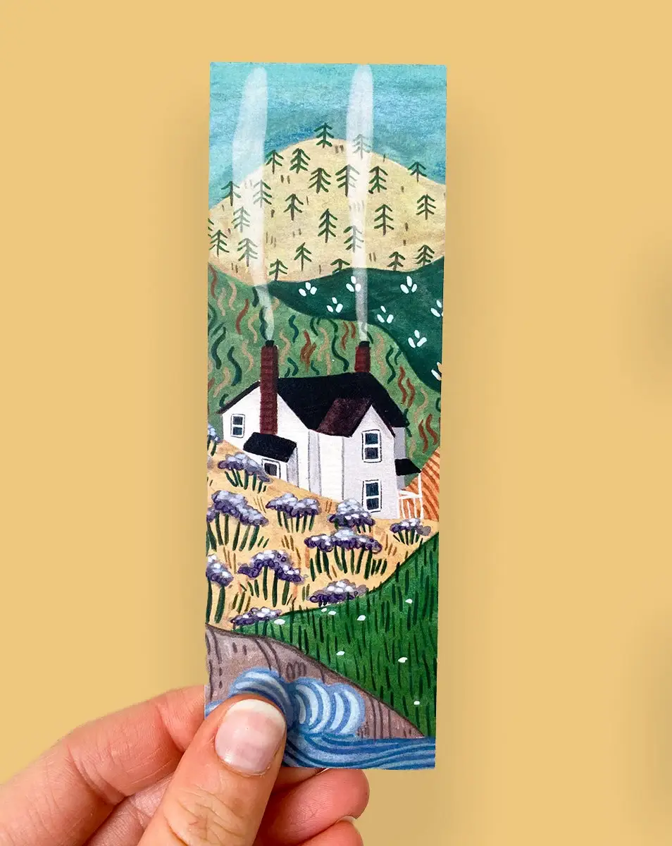 Leah Bees Creations - Wholesale Bookmark - Little house on the East Coast— Bookmark1