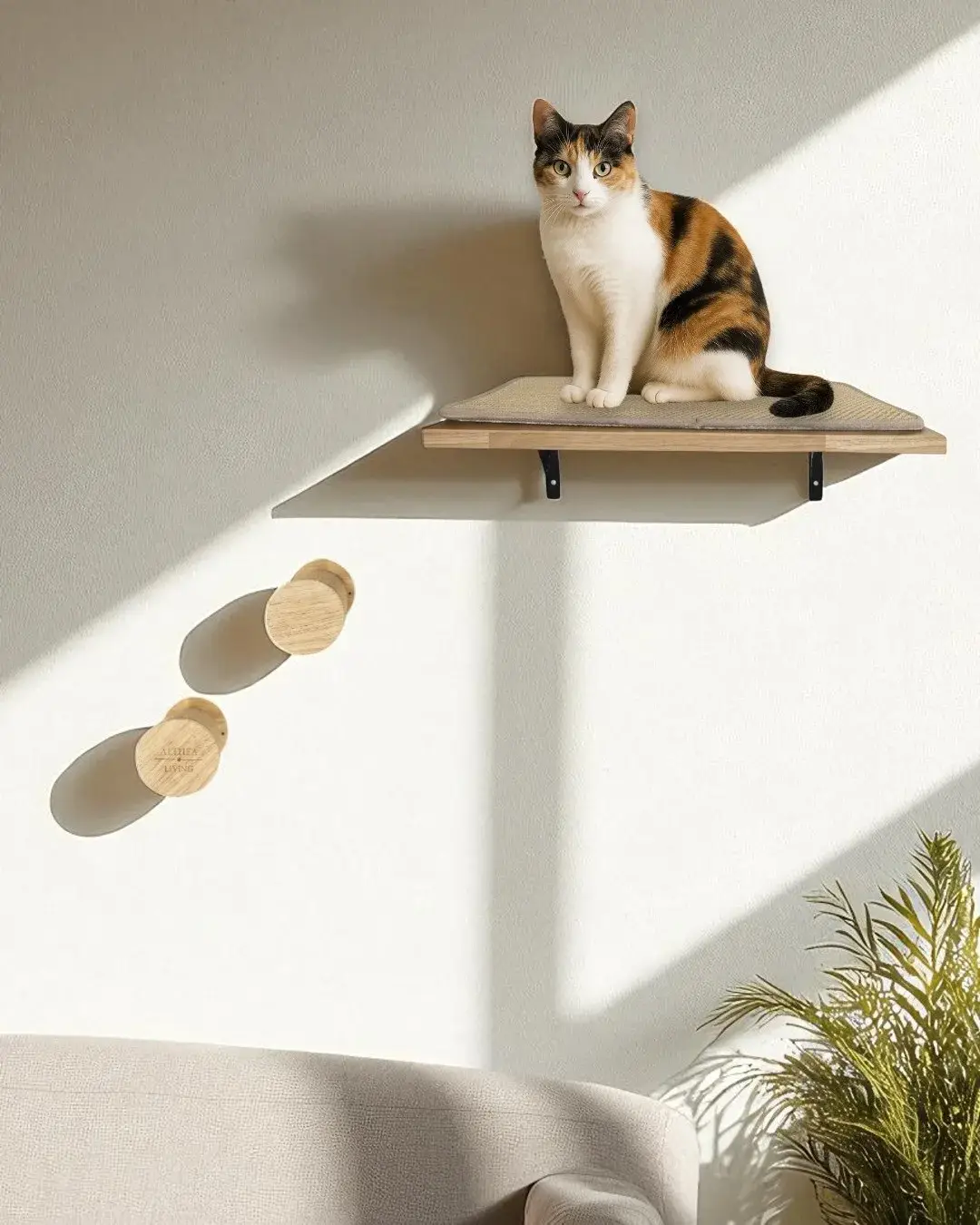 Althea Living - Wholesale Pet Bed - Cat - Coral Cat Climbing Shelf4