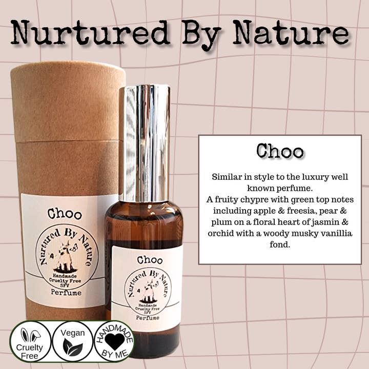 Choo Perfume 50ml for wholesale by Nurtured By Nature SFV