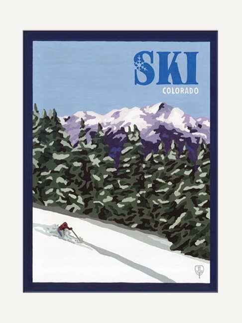 Ski Colorado voor wholesale door The Bungalow Craft