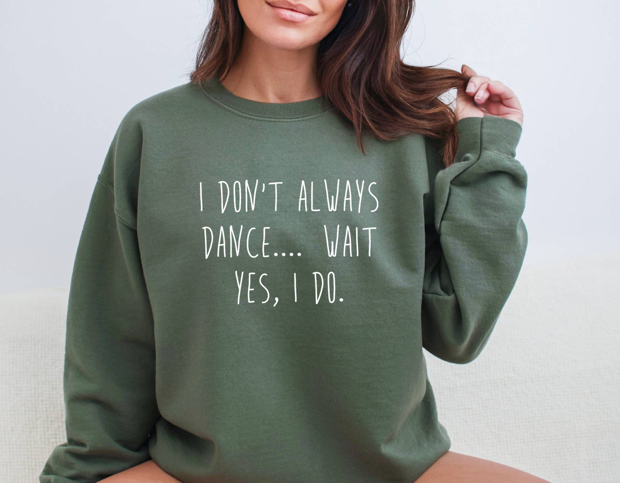 Tee Story - Venta al por mayor Sudadera con capucha - Mujer - Sudadera con capucha I Don't Always Dance, sudadera de bailarina, capucha de baile1