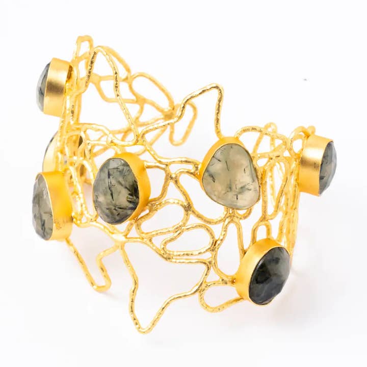 Bracciale Úrsula Ed. Limitata Verde Prehnite per la vendita all'ingrosso da parte di ACUS