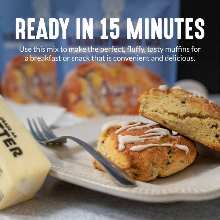 Lakanto - Wholesale Muffin Mix - Lakanto Sugar Free Blueberry Muffin Mix - 12 Muffins