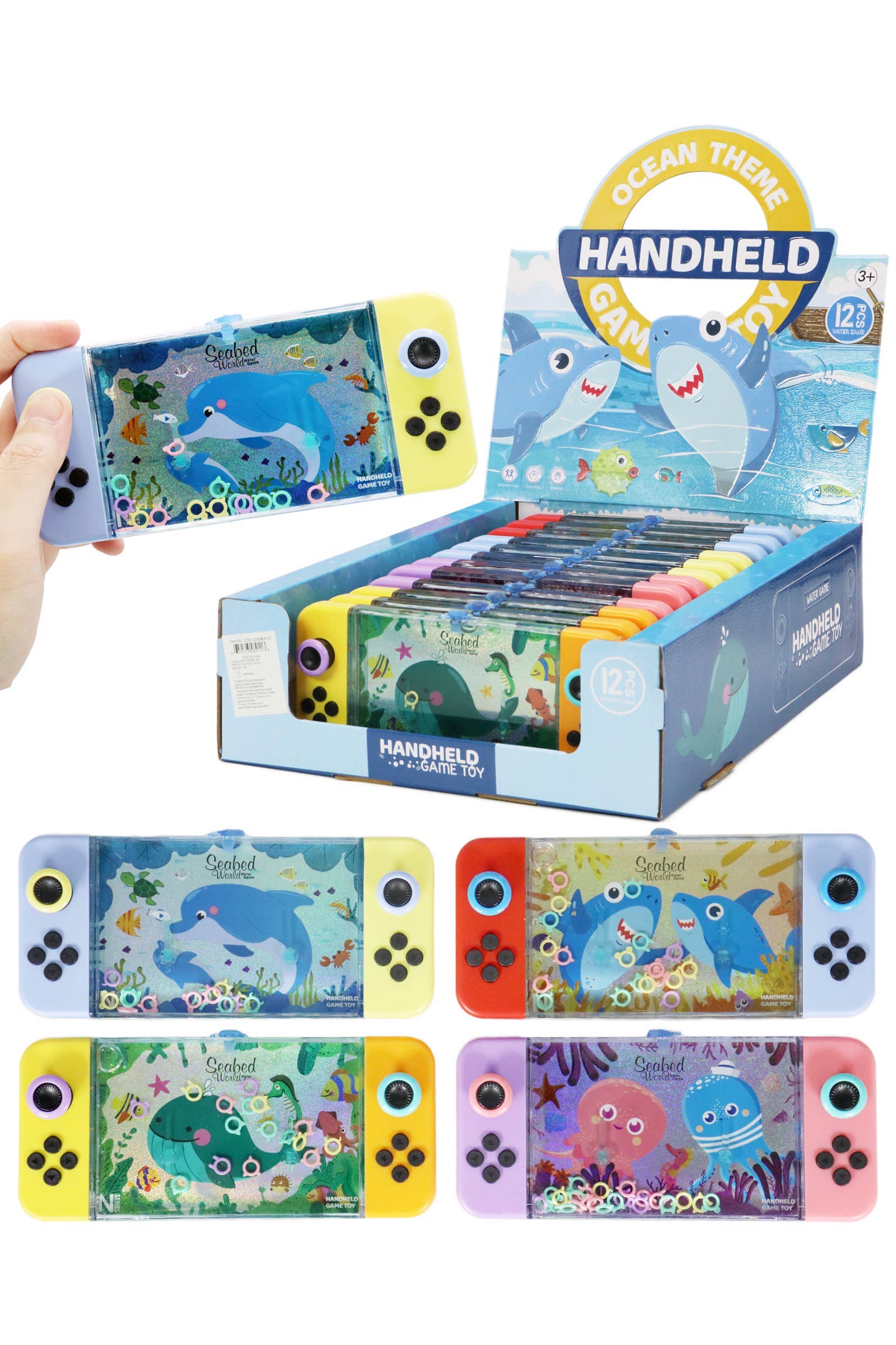 ASSORTED Ocean Seabed World Joystick Water Game - 12 Pcs for wholesale on Faire0