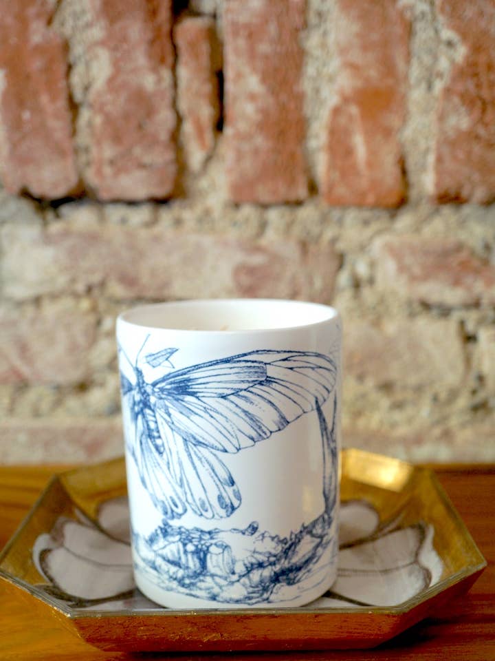 CARPE DIEM 400gr (14oz) 3-væge nicheduftlys i keramik for engroshandel hos FESTINA LENTE MILANO