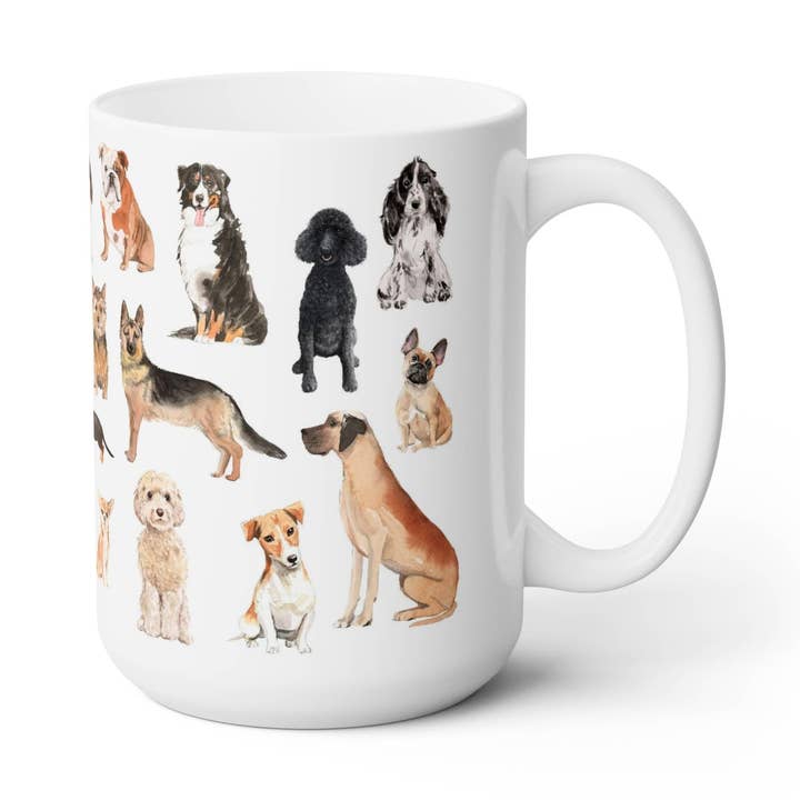 Puppy Love keramische mok voor wholesale door The Muddy Dog