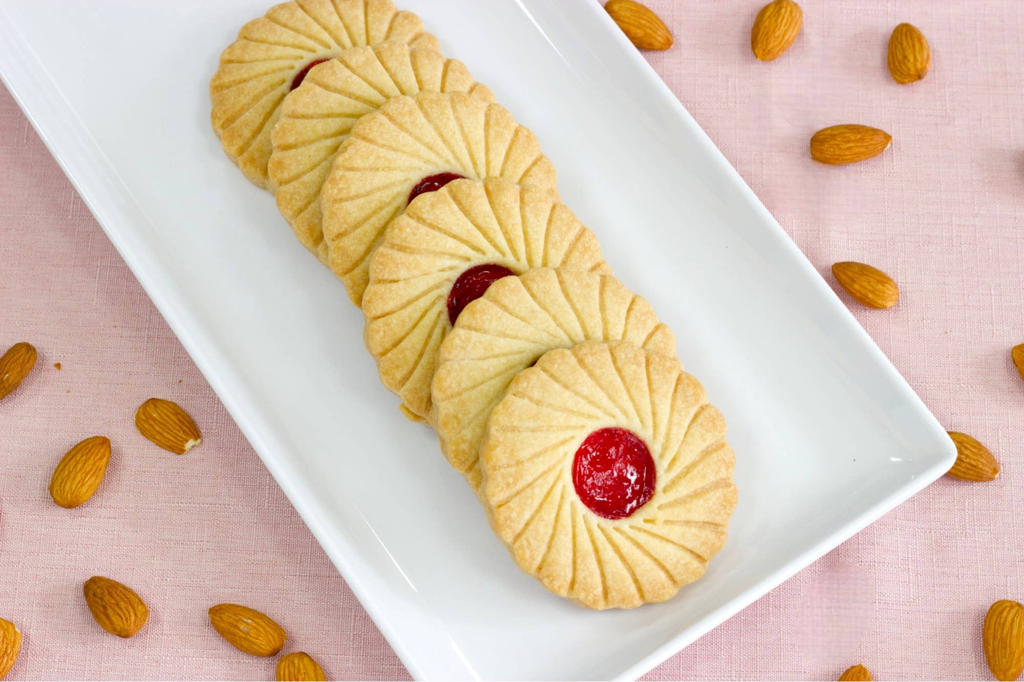 Shubh Kitchen LLC - Wholesale Cookie - Almond Raspberry Cookies2