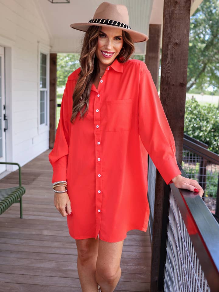 Robe boutonnée Tristan pour la vente par Jess Lea