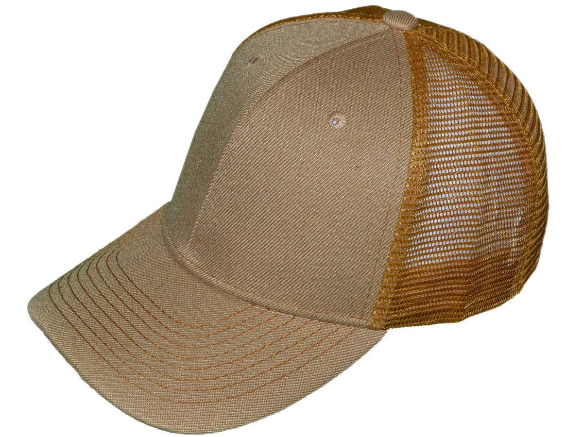 Buck Wholesale - Venta al por mayor Gorra trucker - Unisex - Gorras de camionero en blanco - Gorras BK de malla estructurada81