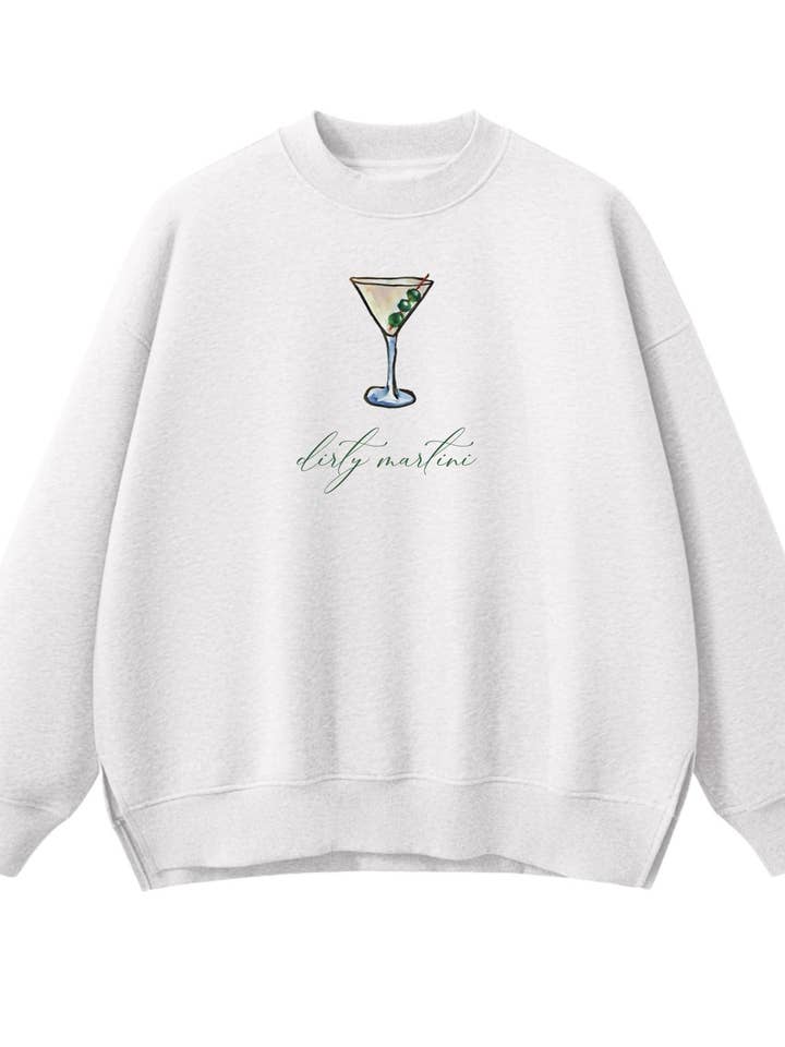 Pull à motifs peints à la main et confortables pour la vente par Mignardi Studios