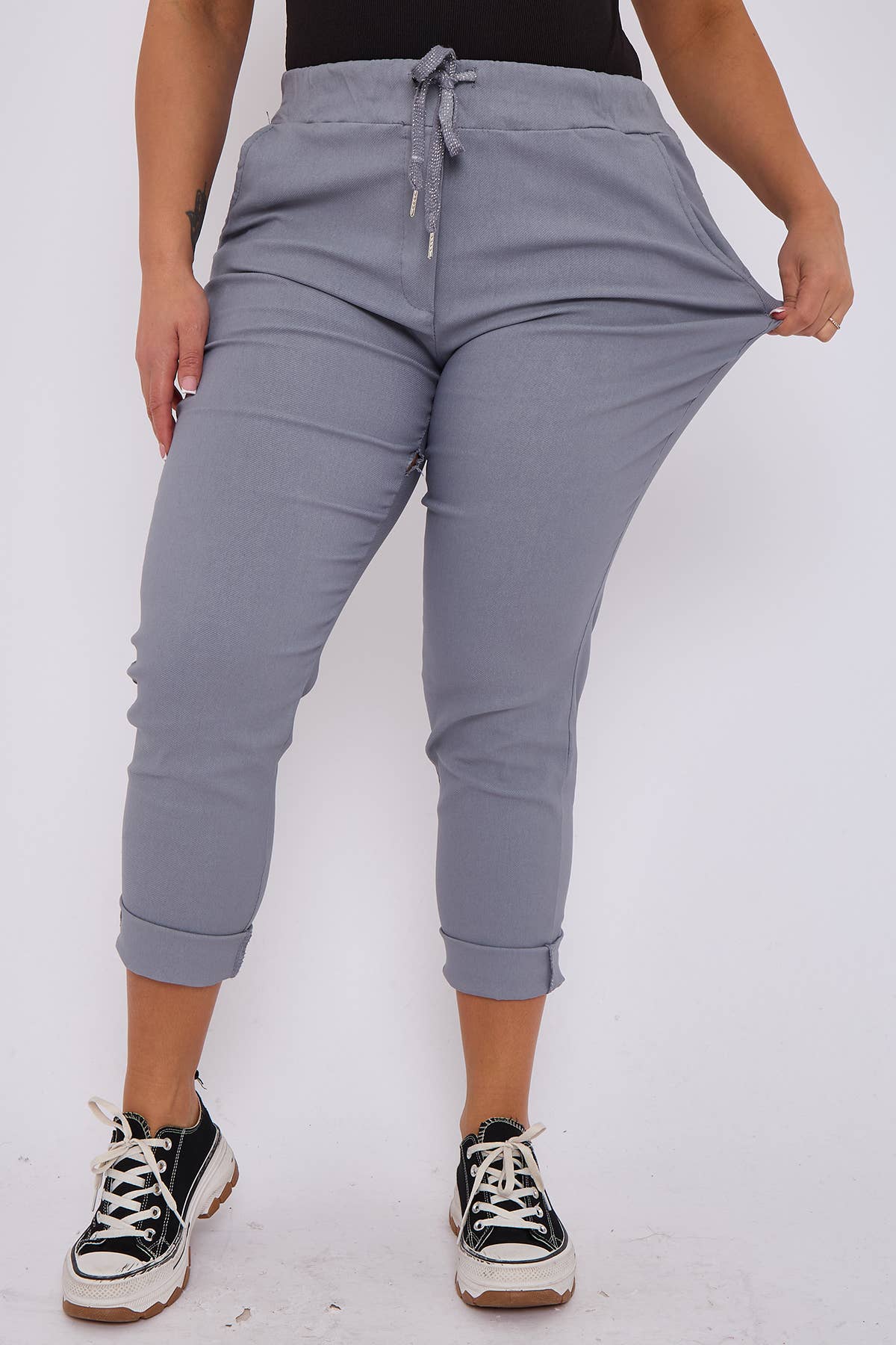 Superbia – Engroshandel Bukser - Dame – Premium bomuldsrige strækbare magiske bukser - Én størrelse UK 10-2019