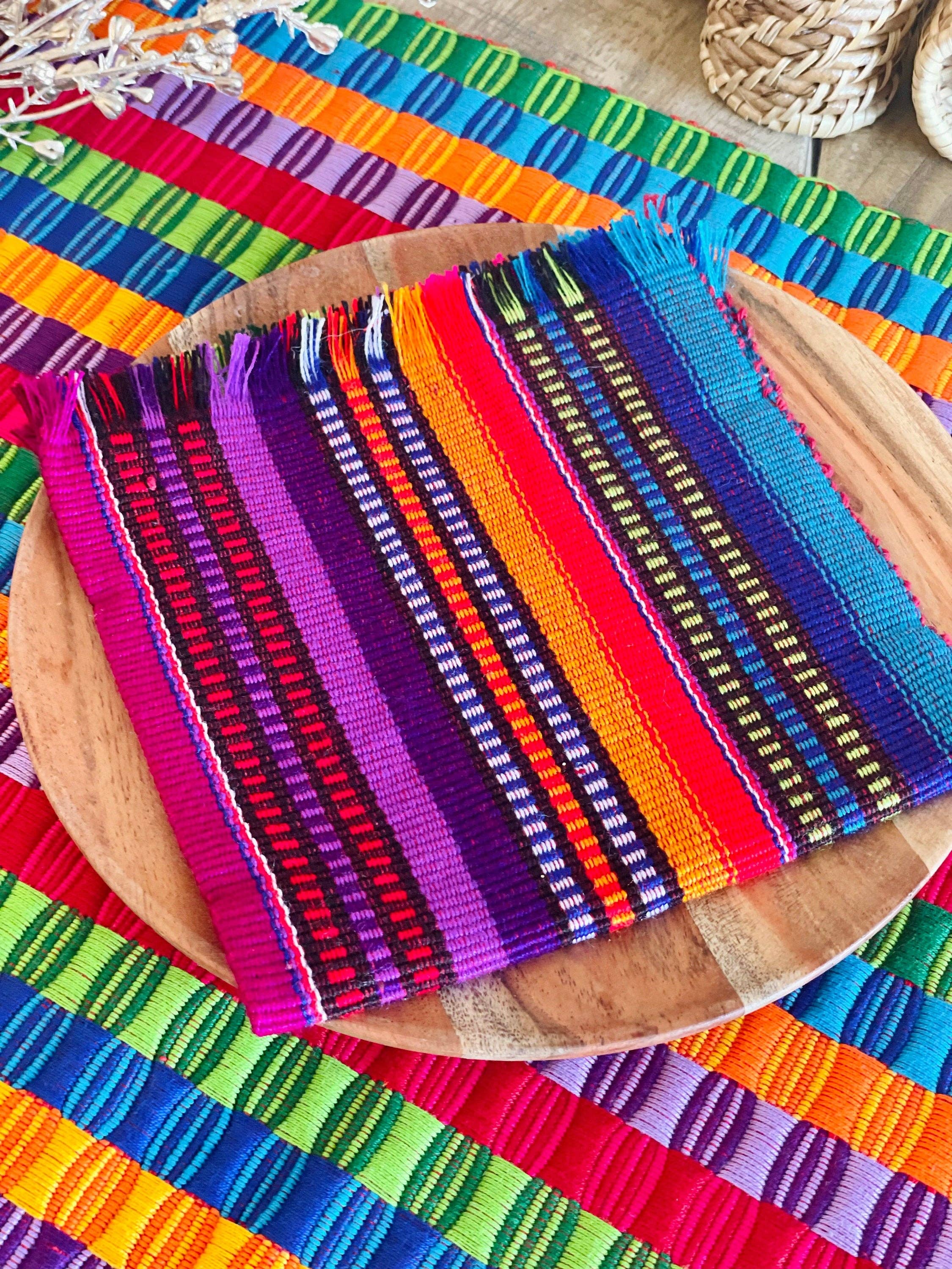 GUATEARTISAN - Venta al por mayor Servilletas de tela - Servilletas de tela coloridas tejidas a mano5
