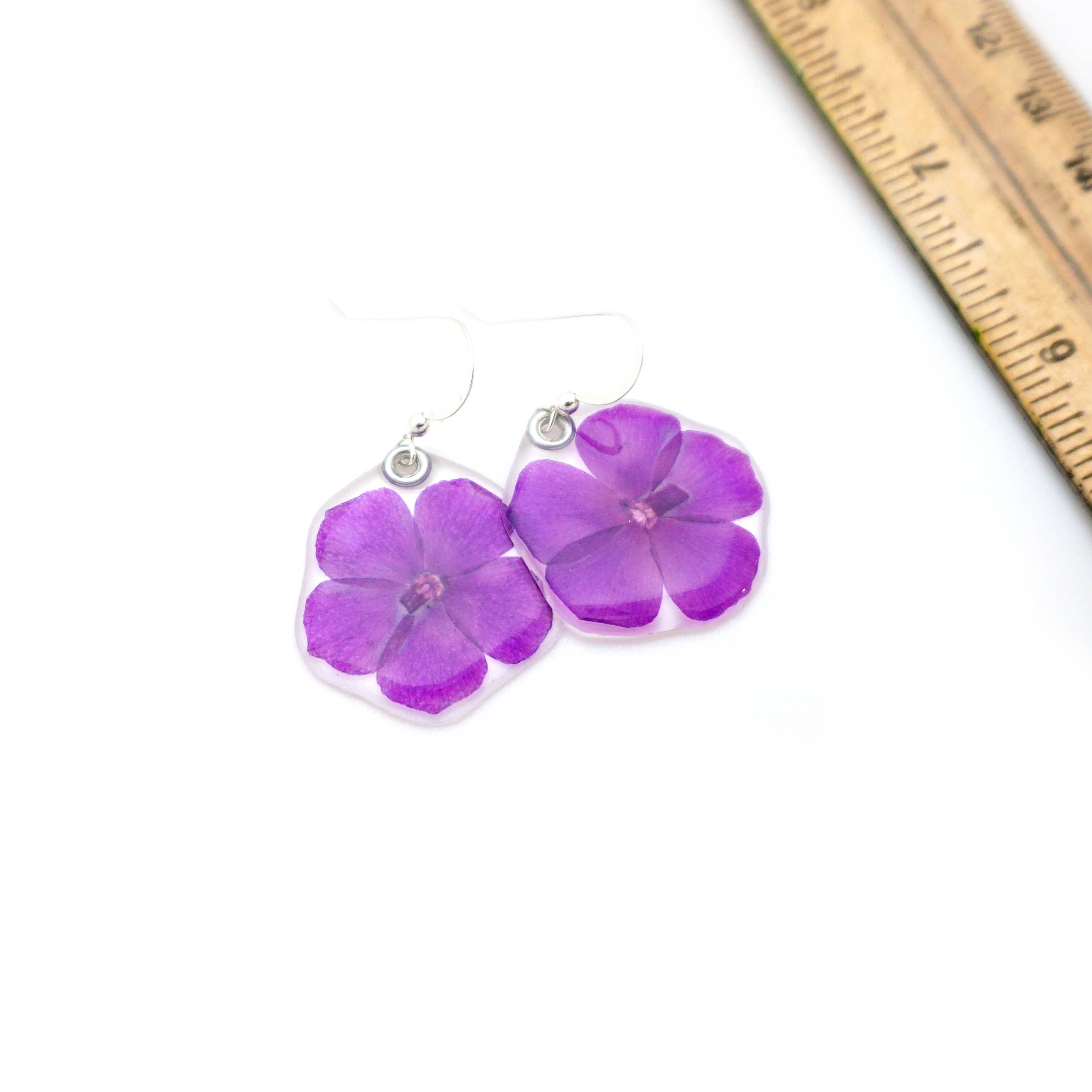 Petal Connection - Wholesale Individual Charm/Pendant - 69214 Phlox Flower Pendant2