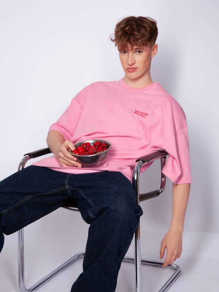 DE KEEP IT SUNNY RELOADED OVERSIZED T-SHIRT voor wholesale door BAYSIDE BOUND