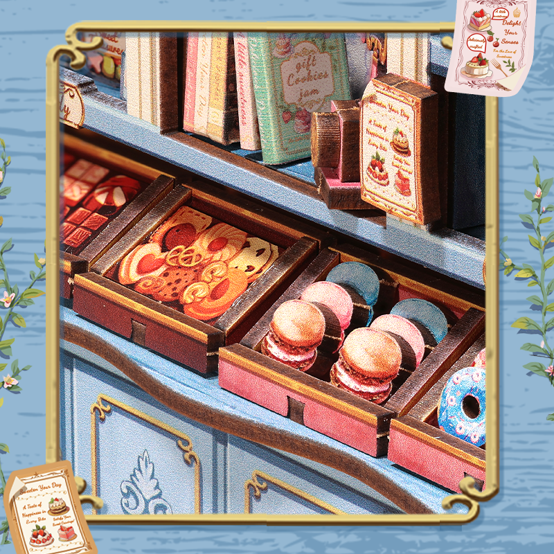 Hands Craft Intl - Wholesale Puzzle - Kids - DIY Book Nook Kit: Sweet Marie6