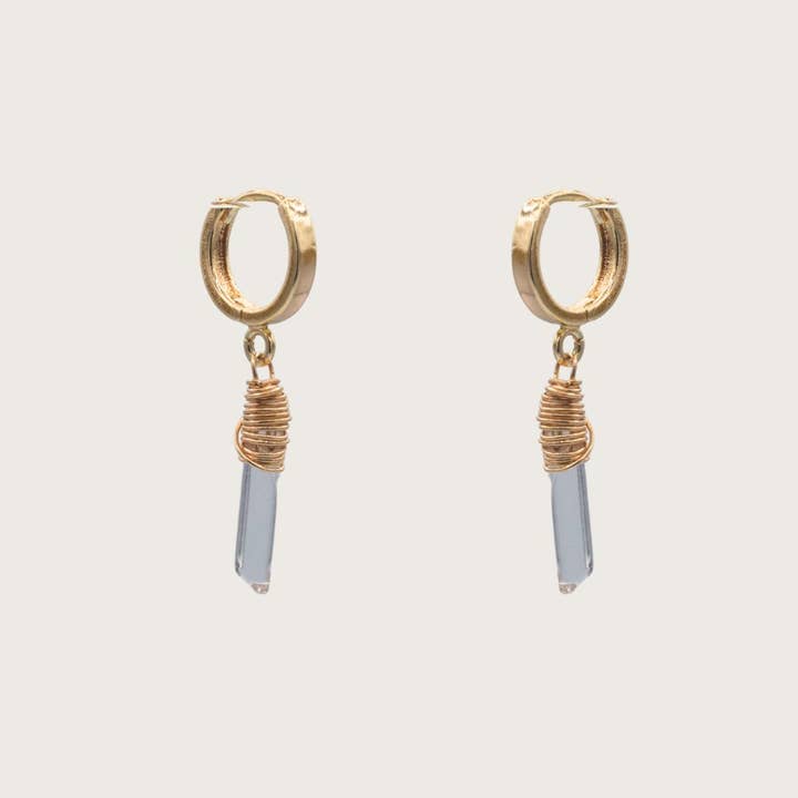 Aros de quartzo transparente por atacado de VIXIN Collection