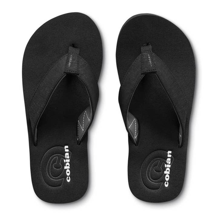 Cobian USA - Wholesale Flip Flops - Men's - Floater 2â„¢ - Black Best Selling Great Value Low Priced Flip Flop Sandal with Arch Support