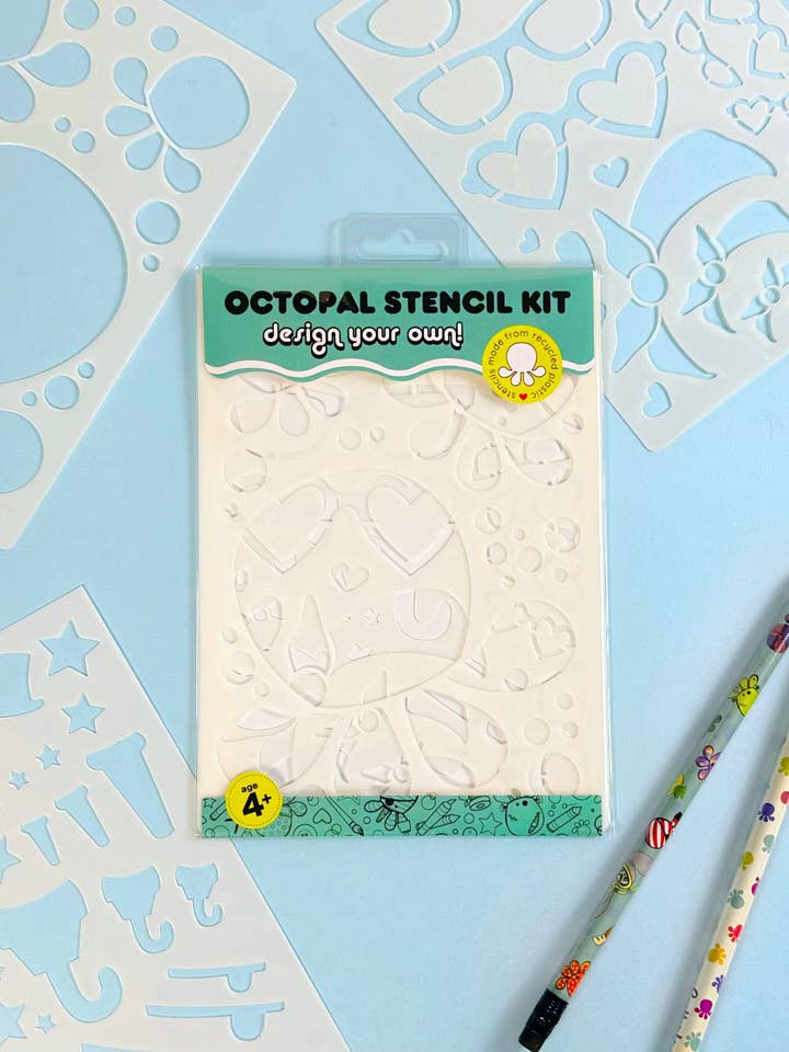 Octopal Stencil Kit for wholesale by Scatterbrain
