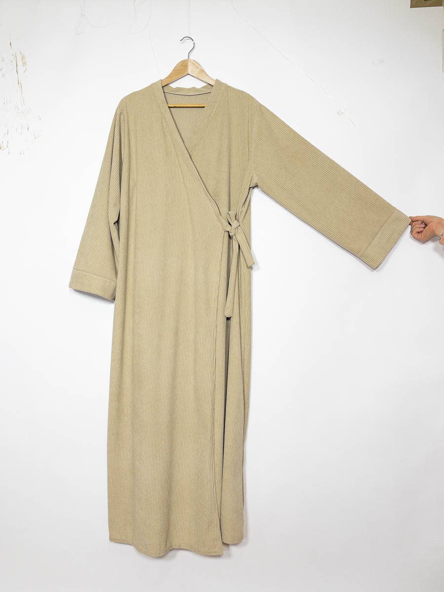 IDEAL OUTFIT - Wholesale Kaftan - Women's - Abaya dress ref:2500 corduroy12