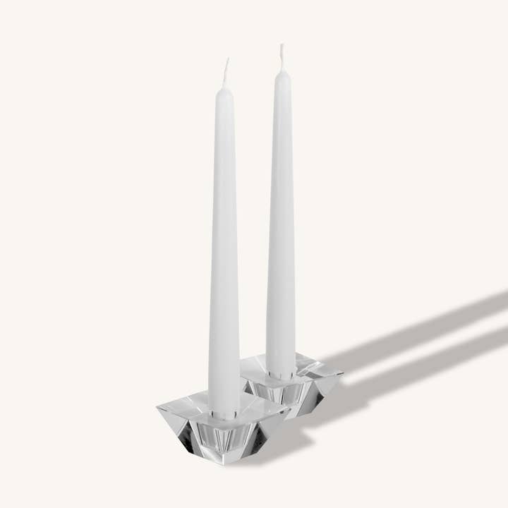 Hyoola Candles - Wholesale Tapered Candle/Candlestick - White Taper Candles - 10 Inch - 12 Pack0