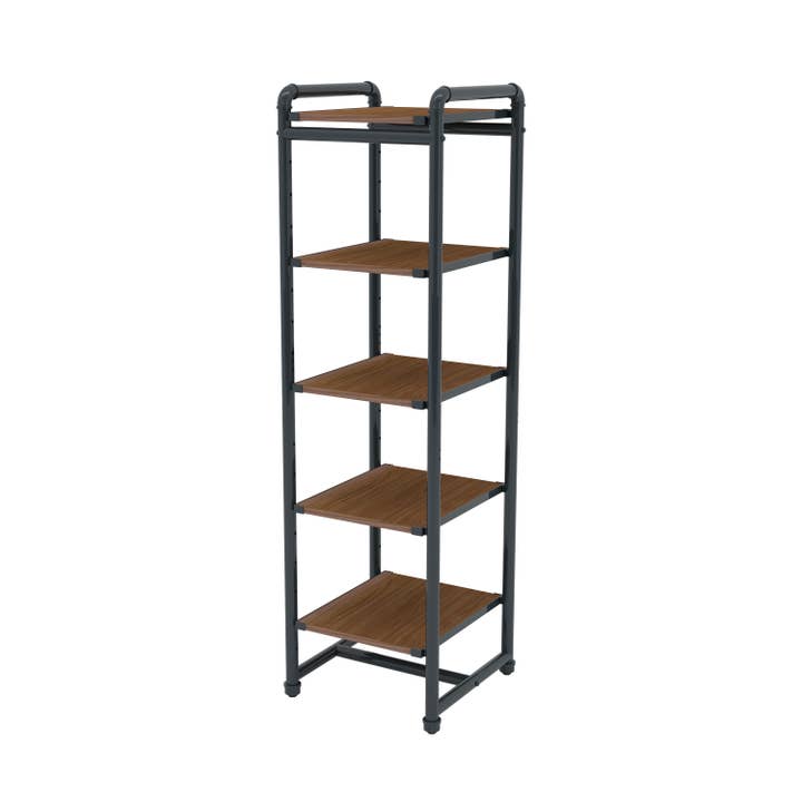 Pipeline Etagere Retail Display Tower - Grey Frame for wholesale by Econoco