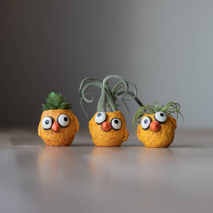 Cohasset Gifts – Großhandel Blumentopf – The Chickies, 3-teilig, Baby Chick Blobhouse Blumentöpfe
