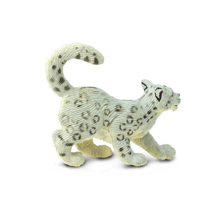 Safari Ltd. - Wholesale Figurine Toy - Kids - Snow Leopard Cub Figurine Toy for Kids