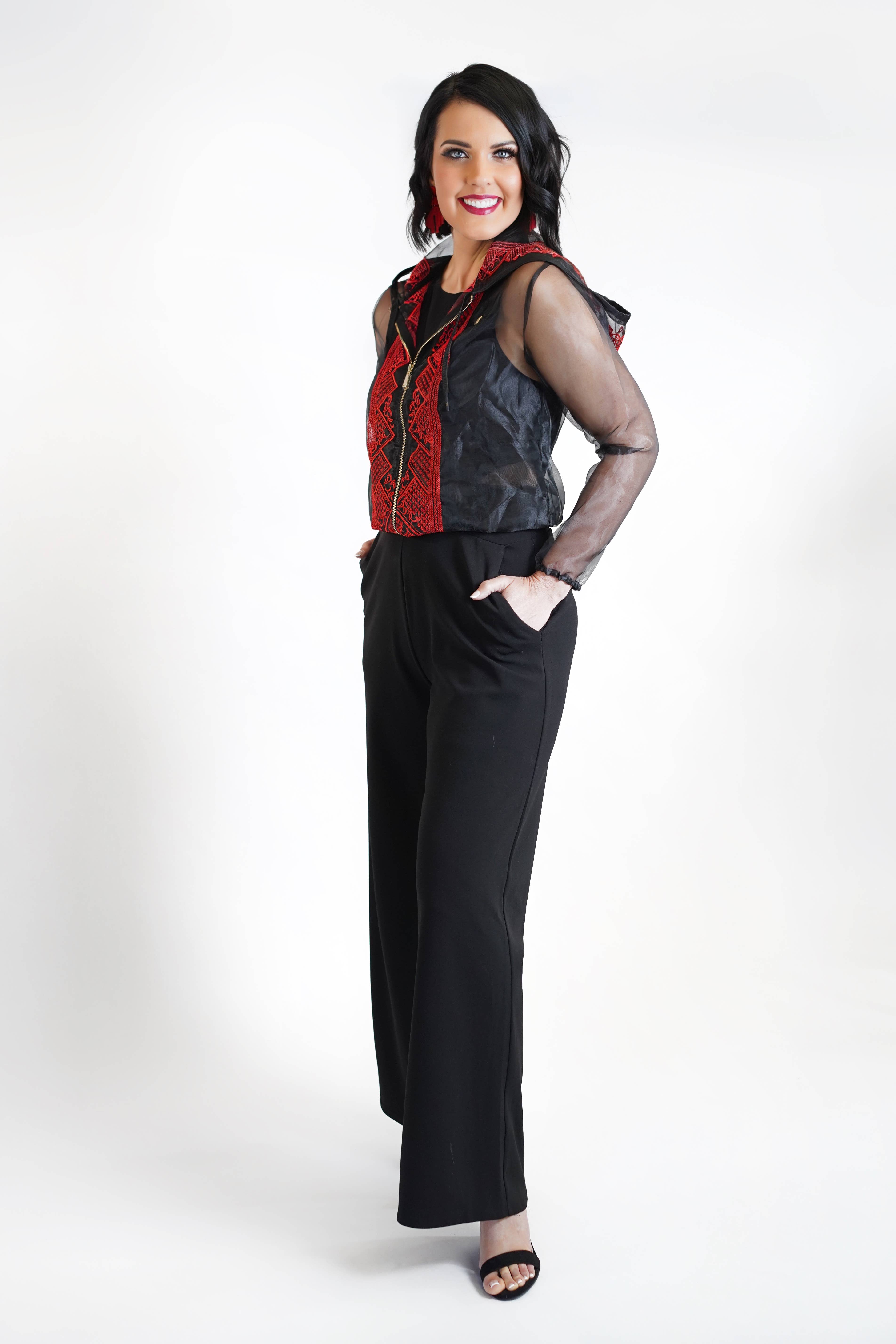 The House of Magsarili - Wholesale Jacket - Unisex - The Tribute: Barong Hoodie2