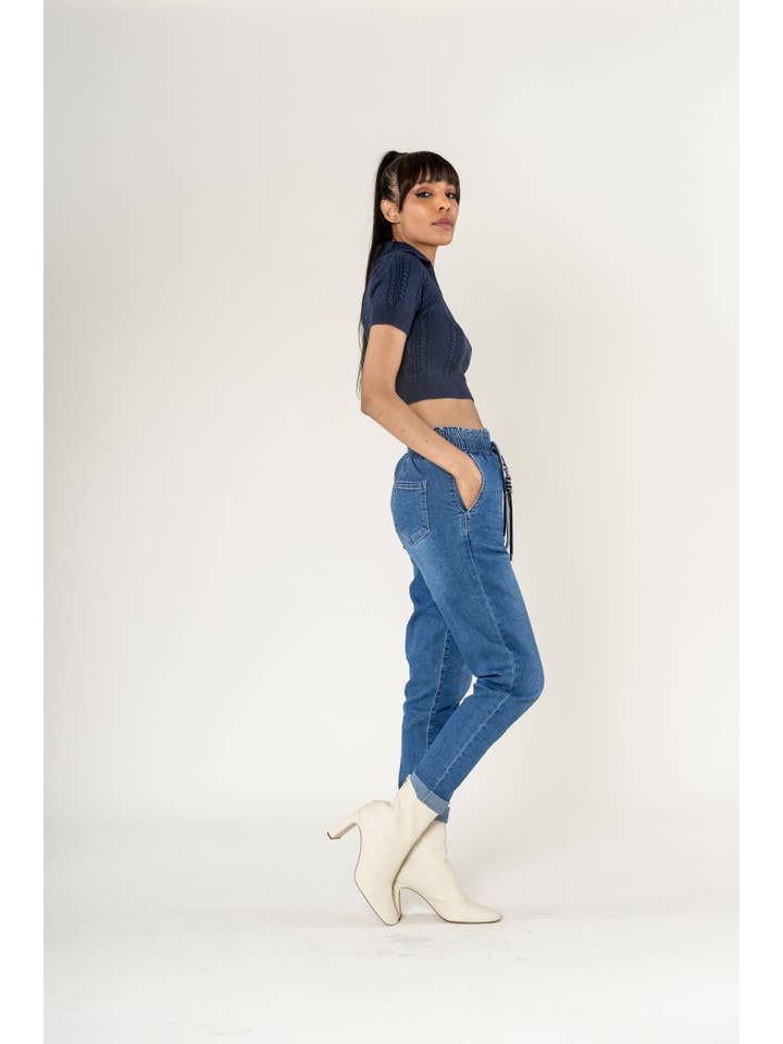 Nina Carter - Wholesale Pants - Women's - Panta jogg leopard elastic waist with drawstring P50018