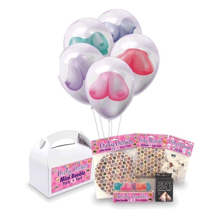 Little Genie Productions – wholesale Festgåva – Dirty Boob Party Pack