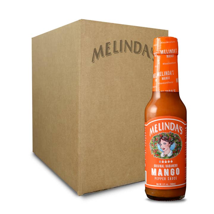 Melinda’s Mango Habanero Hot Sauce (12 pk Case) for wholesale by Melinda’s Foods, LLC