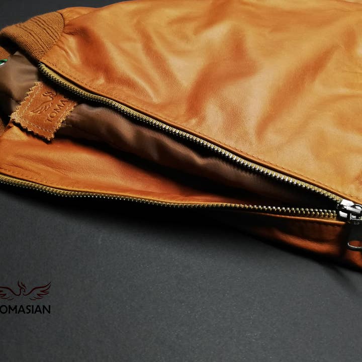 Boy leather jacket per la vendita all'ingrosso da parte di TOMASIAN BRAND