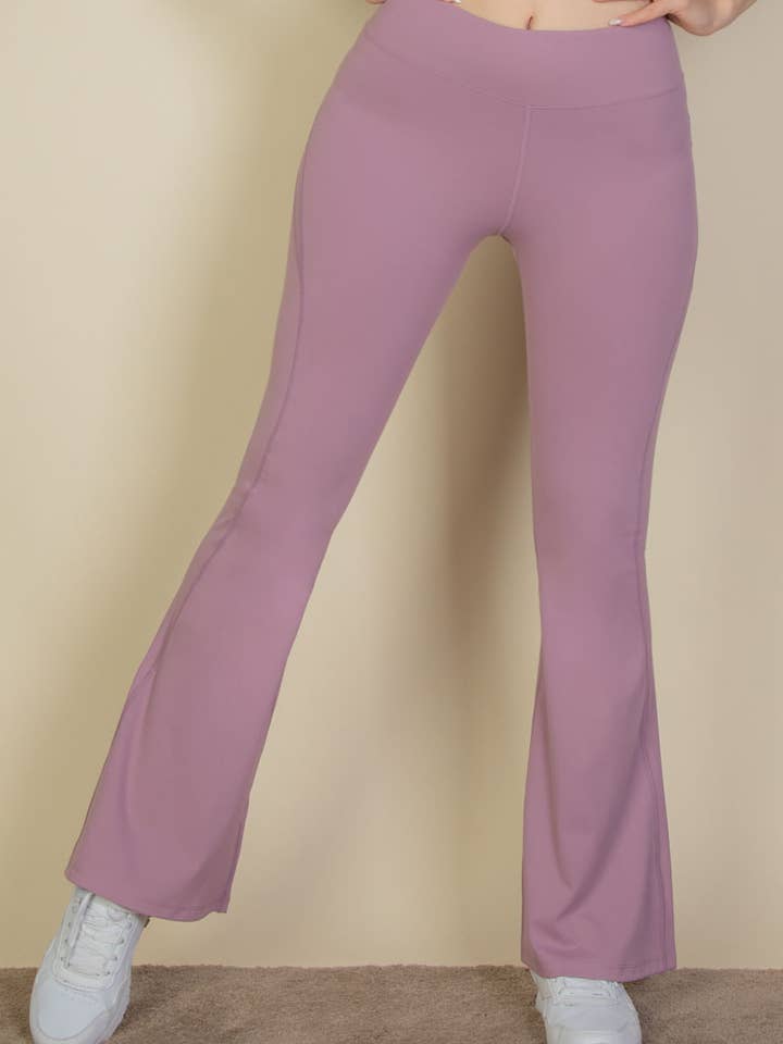 High Waist Flare Leggings for wholesale by CAPELLA APPAREL