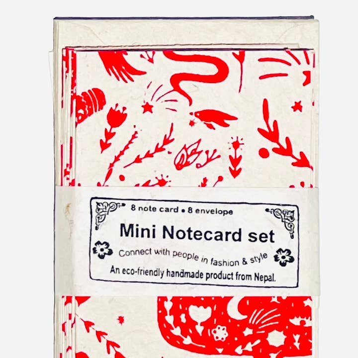 Giftsland - Wholesale Briefpapier/indexkaartenset - Geschenkverpakking, set van 8 stuks, 6 opties1