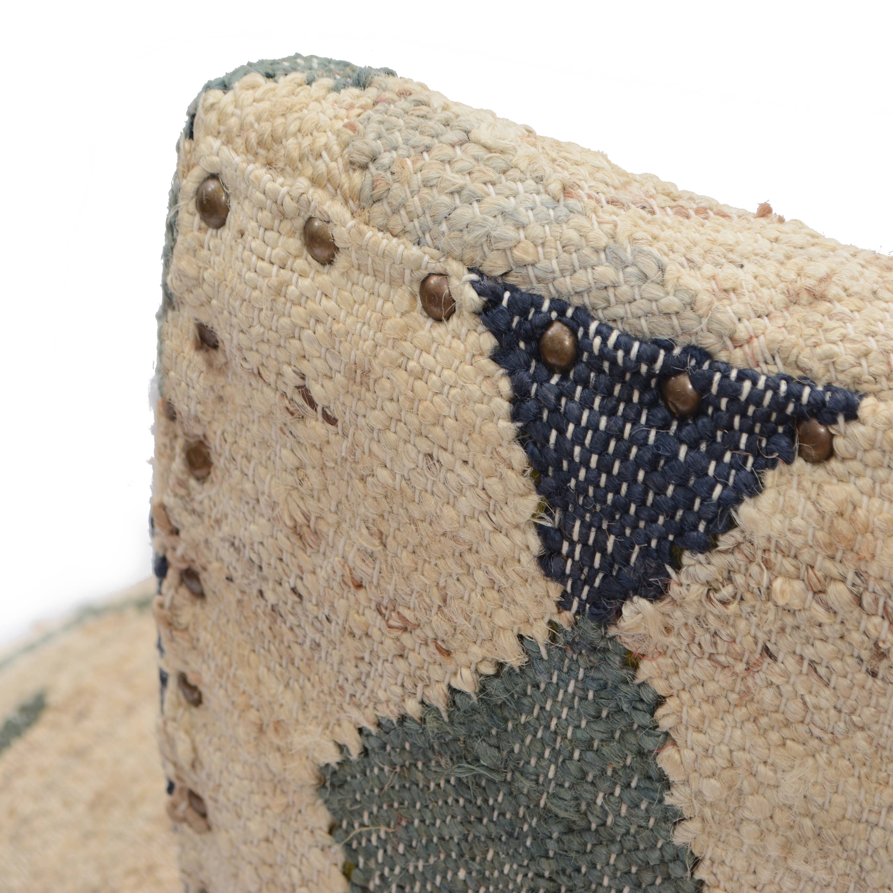 LR Home - Wholesale Chair - Archer Handmade Geometric Jute Blend Accent Chair6