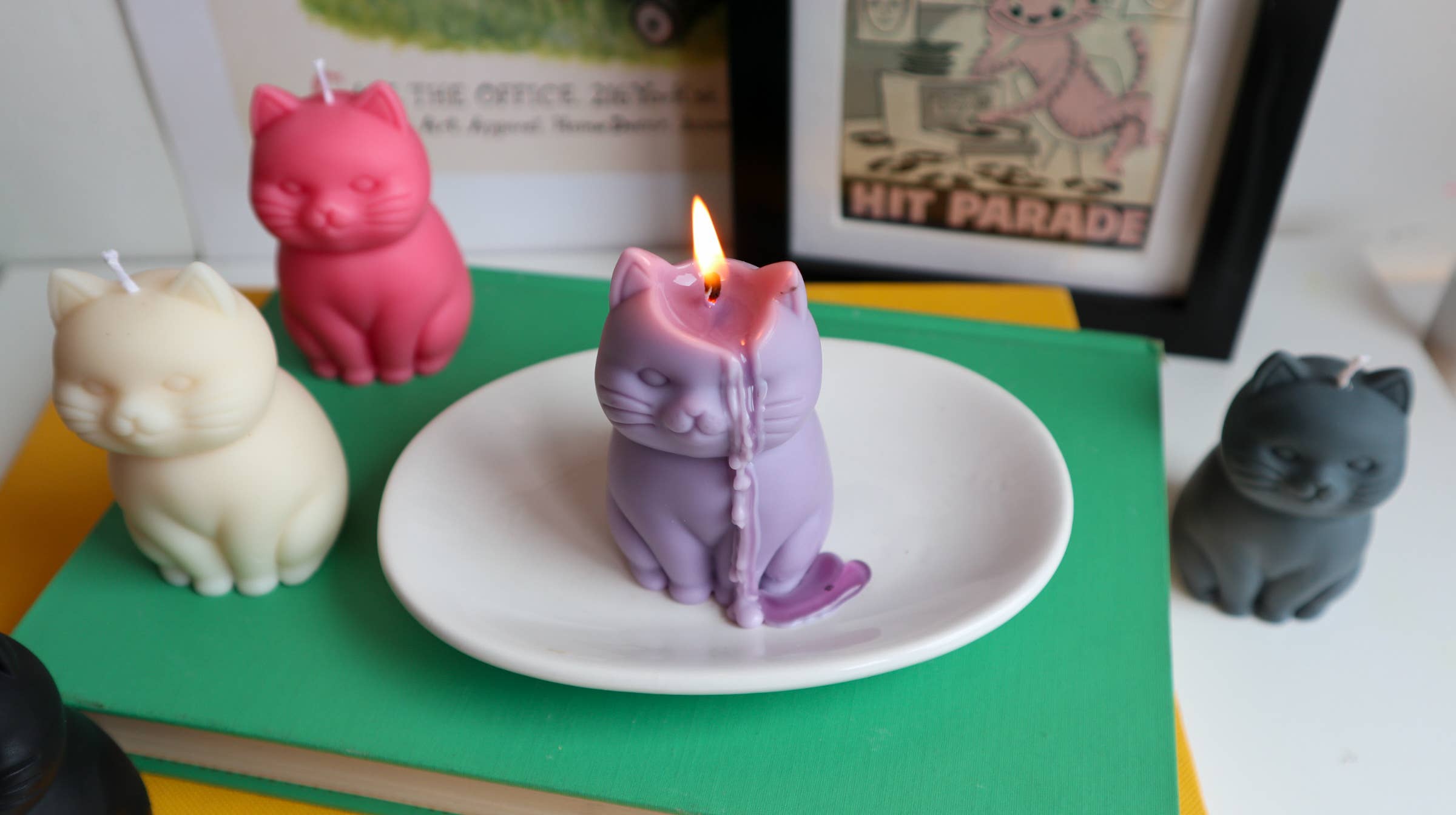 Drop Dead Candles - Wholesale Novelty Candle - Cute Cat Candle11