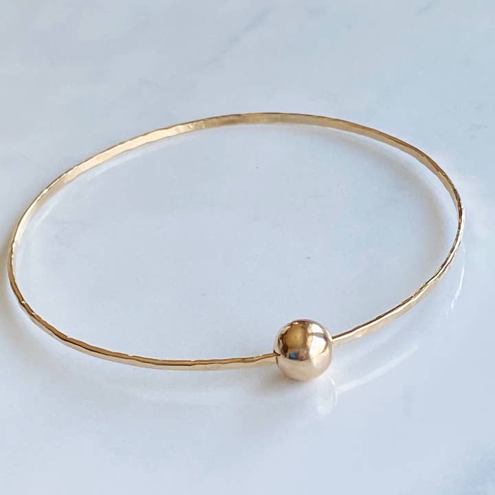 Bonnie Boardman Jewelry - Wholesale Bangle Bracelet - Modern ball bangle