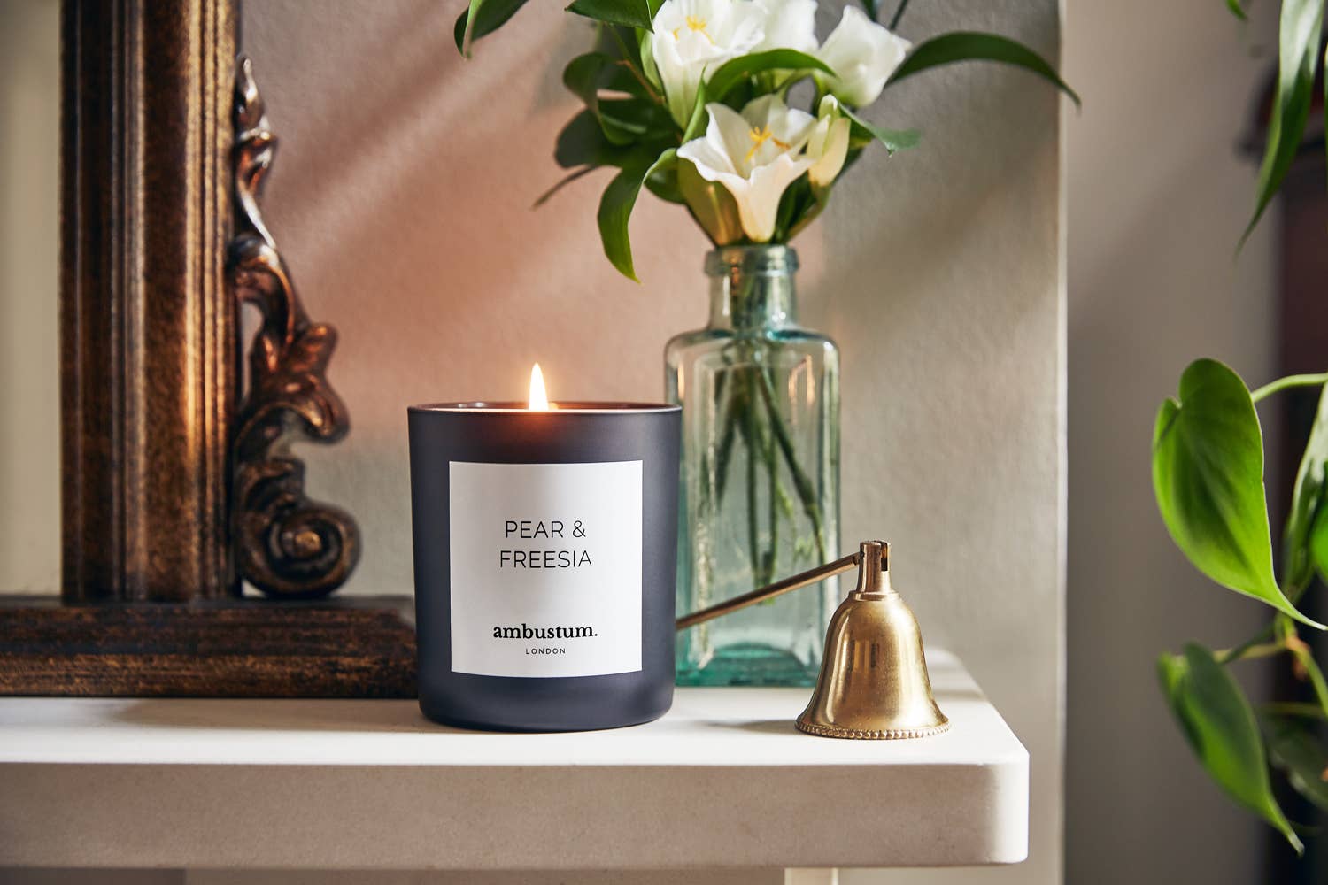 ambustum - Wholesale Jar/Filled Candle - Pear & Freesia Candle 1