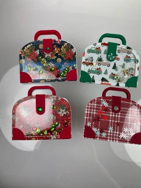 Cards By Robin - Wholesale Everyday Greeting Card - Christmas gift card holder, Shaker Card with Envelope1