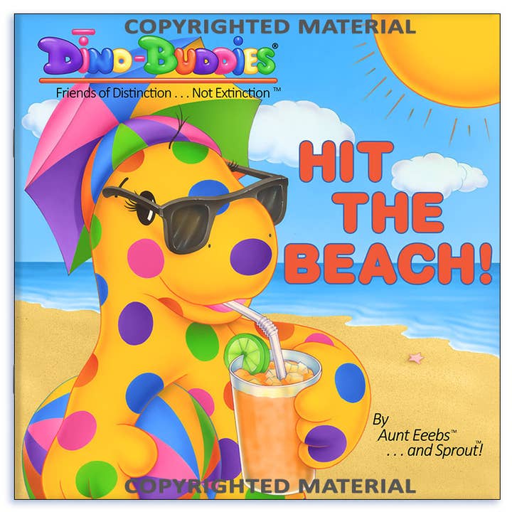 DINO-BUDDIES® - Bog 05 - Hit The Beach! for engroshandel hos Dino Buddies