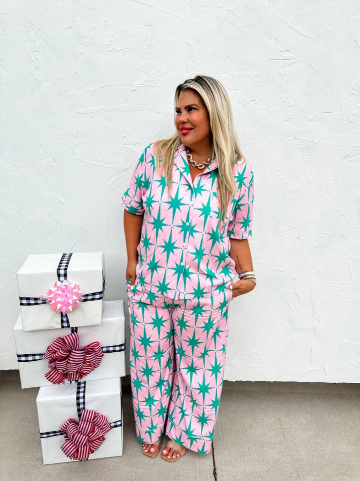 BLAKELEY - Wholesale Sleepwear Set - Women's - HOLIDAY LUXE PJ SETS7
