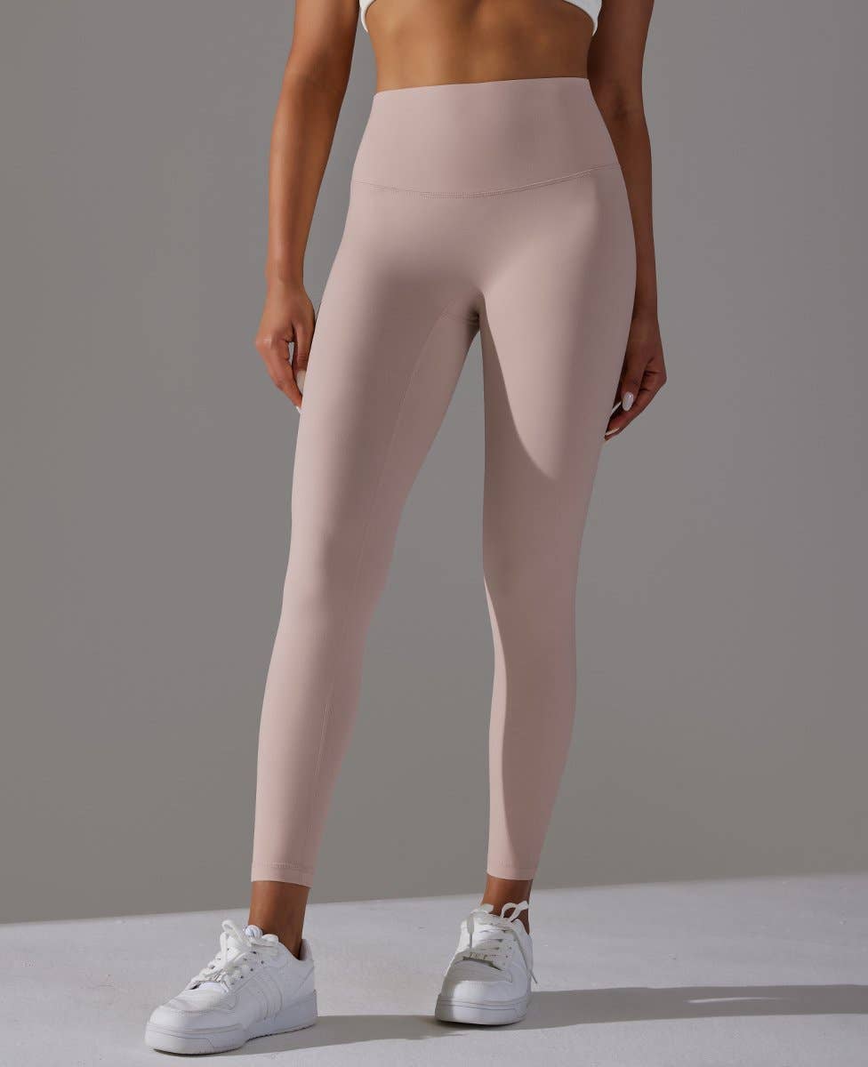 HIDDENBRAND - Wholesale Athletic/Lounge Leggings - Women's - Double-Sided Brushed Nude Breathable Yoga Pants25