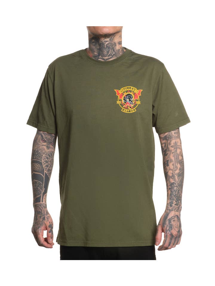 Sullen Clothing - Wholesale Screen Printed T-Shirt - Men's - Devil Dogs Premium