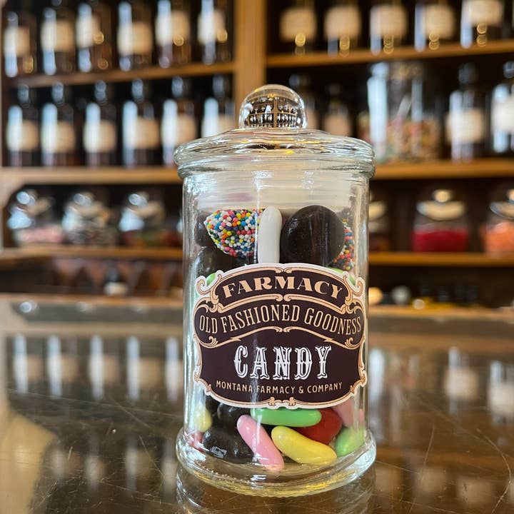 Montana Farmacy - Wholesale Licorice - Old Fashioned Apothecary Jar nostalgic Licorice mix Candy1