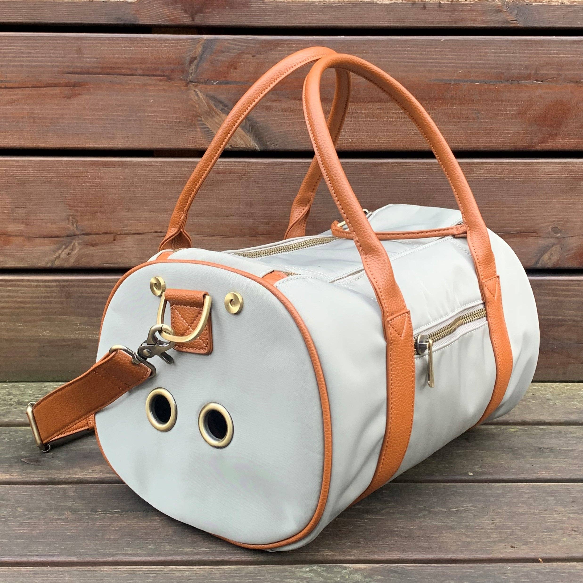 MERÏKH bags & accessories ©™ - Vente Caisse de transport – chat et chien - Sac de transport pour animaux approuvé en avion S - Beige5