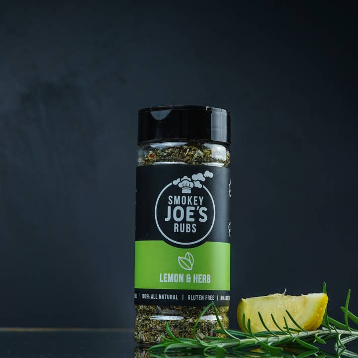 Lemon & Herb Seasoning for wholesale by Smokey Joe’s Rubs