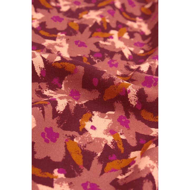 Eglantine et Zoé - Wholesale Fabric - Edel Terracotta Viscose Fabric4