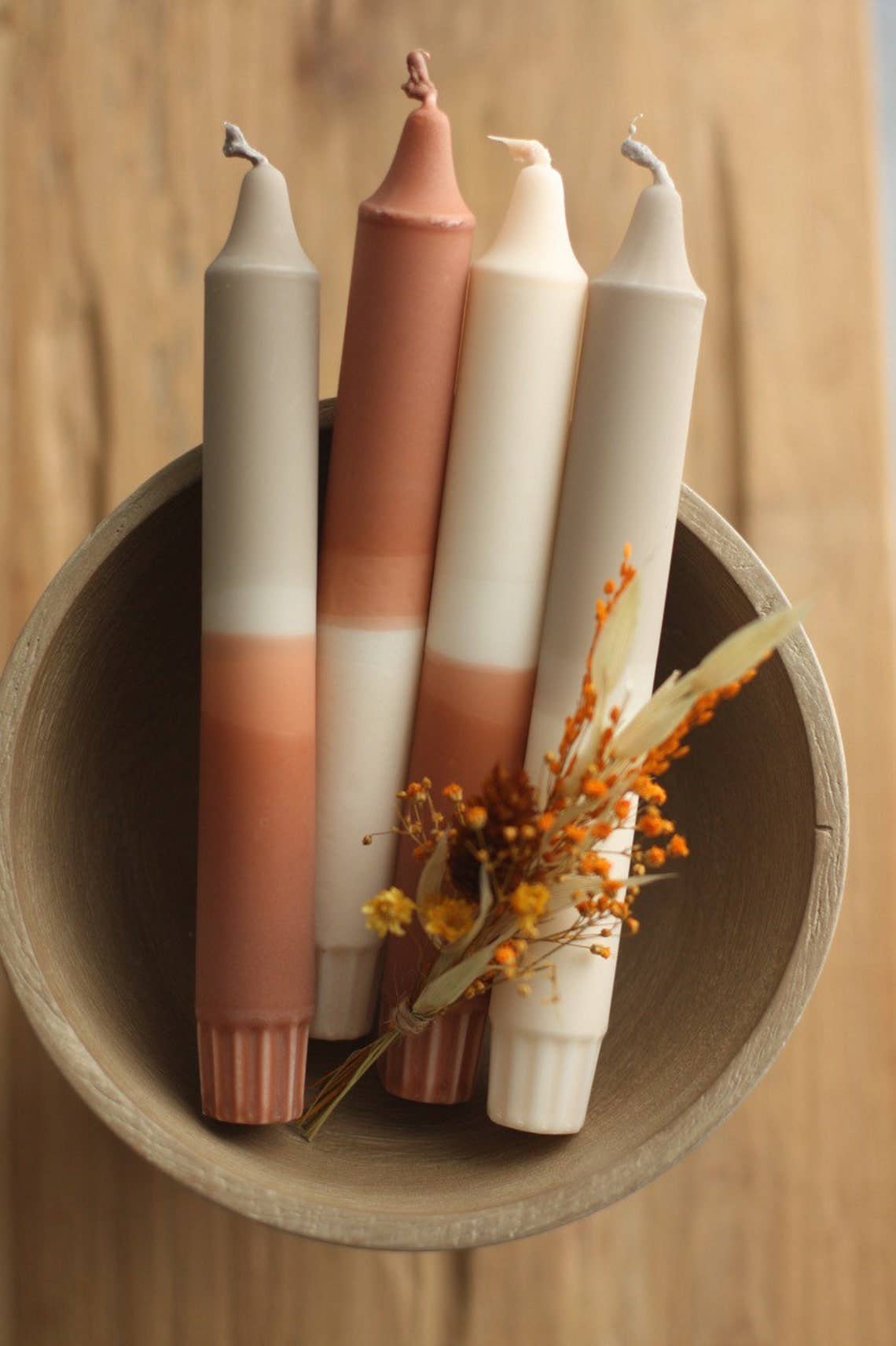 Miss Wildhorse - Wholesale Taps toelopende kaars/kandelaar - Dip Dye Kaarsen *Host*1